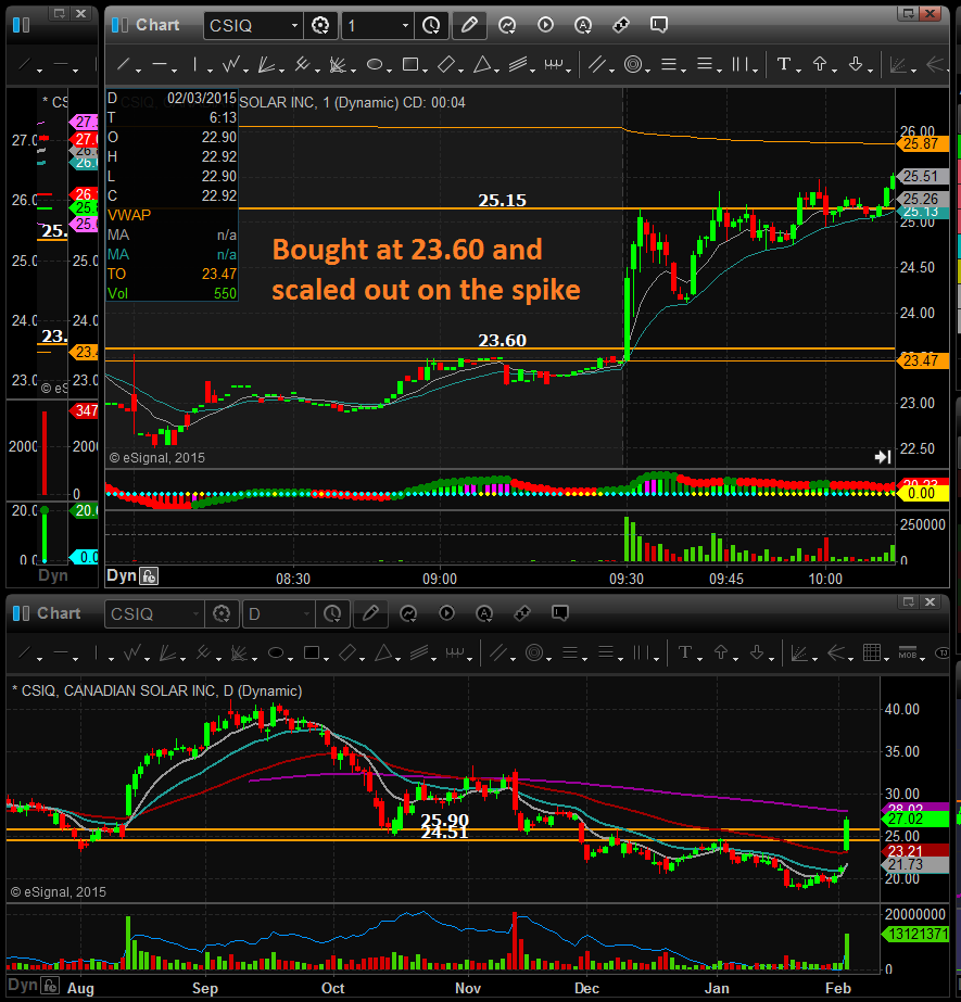 Ticker case study: CSIQ